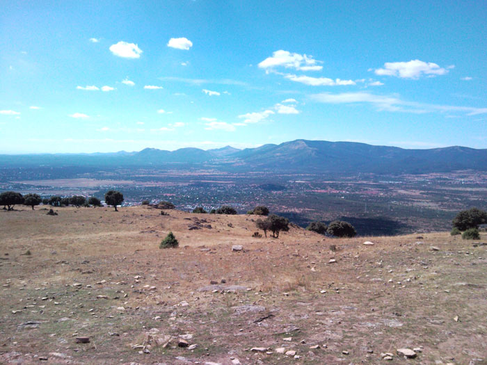 Monte Abantos con El Escorial a sus piés
