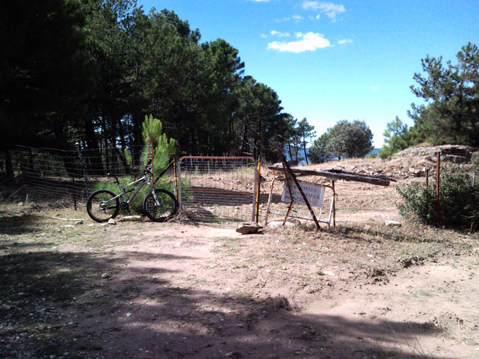 Inicio de la Trialera del Somier
